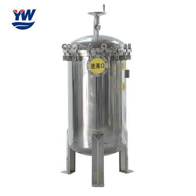 Hoge van de de Filterhuisvesting van de Stroom304ss Industriële Vloeibare Zak het Waterbehandeling
