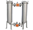 Filter van de roestvrij staalzak 5 Micron Drank Juice Milk van de 50 Micron de Dubbele Cilinder